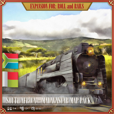 Roll and Rails: South Africa - Madagascar map pack