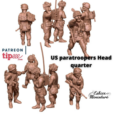 Head Quarter (HQ) para US - 3D