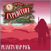 One Page Expedition: Planets map pack