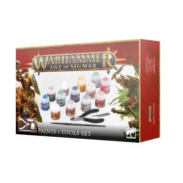 Age of Sigmar : Paints + Tools Set