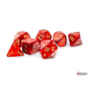 Set de 7 Dés Mega JDR Chessex : Scarab