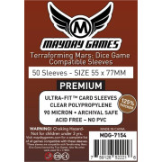 Mayday - Card Sleeves - Premium - Terraforming Mars: Dice Game Compatible - 55x77 mm - 50p