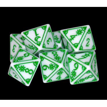 Nova Aetas: Renaissance - Green Dice Set