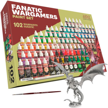 Army Painter - Warpaints Fanatic: Wargamers Paint Set - Combo