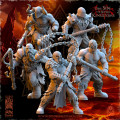 The Beholder Miniatures - Royaumes de la Ruine - Barbares avec Fleau 0