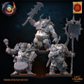 Lost Kingdom – Chaos Blood Legion – 3x Ogre du chaos avec EMC 0