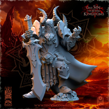 The Beholder Miniatures - Royaumes de la Ruine - Commandant