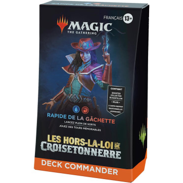 Magic The Gathering : Les Hors-la-loi de Croisetonnerre - Deck Commander Rapide de la gâchette