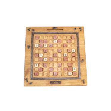 Jeu du Sudoku en Bois