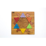 Wooden Chinese Checkers Game