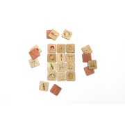 Pocket-Sized Wooden Memory Game