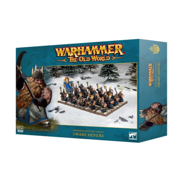 Warhammer - The Old World : Forteresses Naines - Mineurs Nains