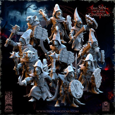 The Beholder Miniatures - Gobelins - Soldats