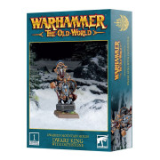 Warhammer - The Old World : Forteresses Naines - Roi Nain avec Pierre de Serment