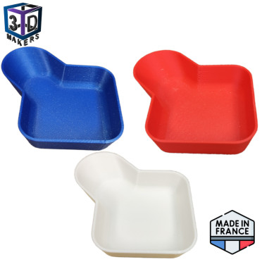 Pack of 3 EasyPlay stackable token trays T1 France