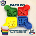 Packs de Bac à jetons empilable EasyPlay T1 - Couleurs aléatoires 6