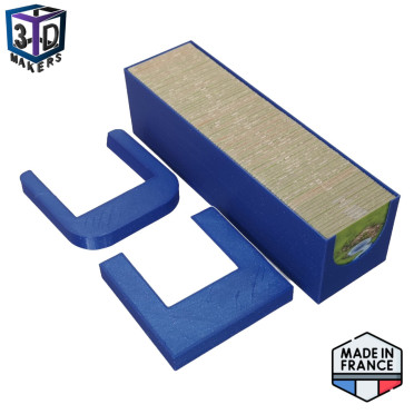 Cartouche distributeur de tuiles compatible Carcassonne avec rivière