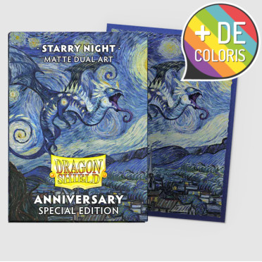 Dragon Shield - Matte Dual Art Sleeves Anniversary - 63x88 - 100p