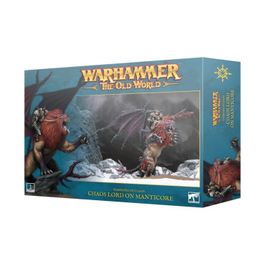 Warhammer - The Old World : Warriors of Chaos - Chaos Lord on Manticore