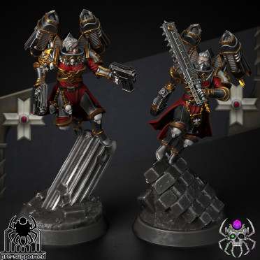 Eight Legs Miniatures – The Widows – Widows Erelim Squad