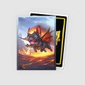 Dragon Shield - Brushed Art - Cute Sleeves - 63x88 - 100p 1