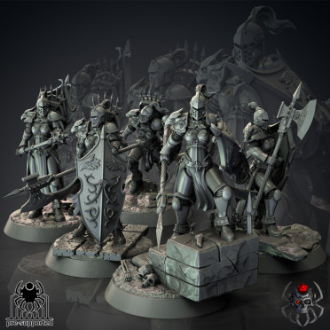 Eight Legs Miniatures – The Widows – Widows of Heaven Squad