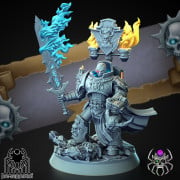 Eight Legs Miniatures – Demon Hunter – The High Warden of Demon Hunters V1