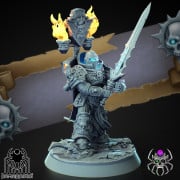 Eight Legs Miniatures – Demon Hunter – The High Warden of Demon Hunters V2