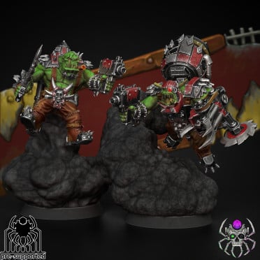 Eight Legs Miniatures – Orkz – Orkz Wasteland Vultures