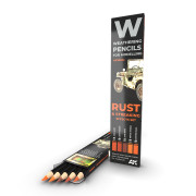 Weathering Pencils - Rust & Streaking: Effects set