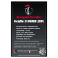 100 Pochettes Standard Europe 59x92mm | Boardgame Protectors 0