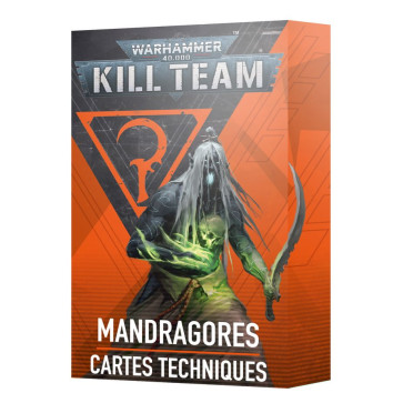 Kill Team - Cartes Techniques - Mandragores