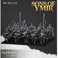 Highlands Miniatures - Sons of Ymir - Dwarves on Goat x10 0