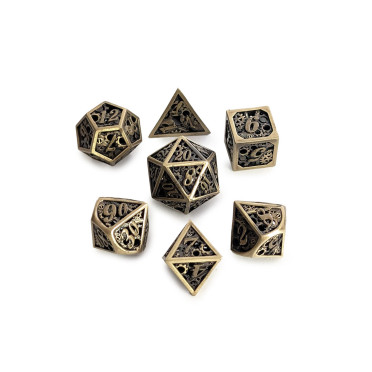 RPG Dice Set Répliquant - Hollow Engrenages