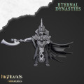 Highlands Miniatures - Eternal Dynasties - Mounted Grand Pharaoh x1 4