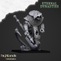 Highlands Miniatures - Eternal Dynasties - Necroserpents X3 1