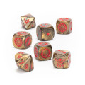 Blood Bowl : Dice Set - Chaos Dwarf 1