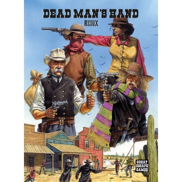 Dead Man’s Hand Redux Rulebook (with Card deck & Markers)