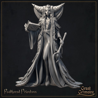 Great Grimoire - Curse of the Celestial Childrens - Prêtresse des Plumes