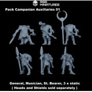 Rise Miniatures - Samnite Wars - Campanian Auxiliaries - Bodies - 28mm