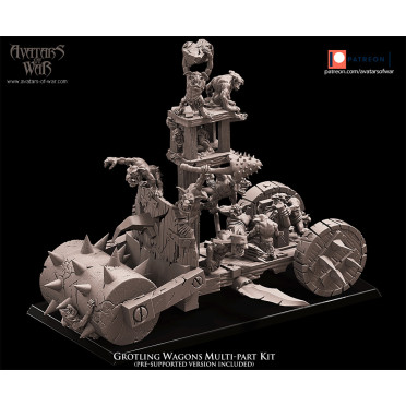 Avatars of War - Grotlings Wagon