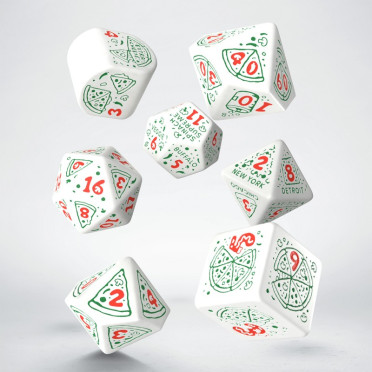 Pizza Dice Set: Pepperoni