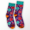 Socks - Meeples and Dice Purple 1