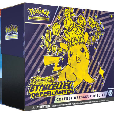 Pokémon EV08 : Écarlate et Violet – Étincelles Déferlantes - Coffret Dresseur d’élite