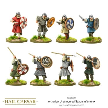 Hail Caesar - The Age of Arthur - Arthurian Unarmoured Saxon Infantry A