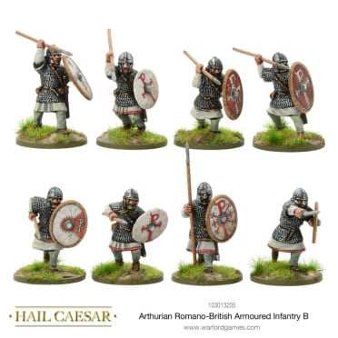 Hail Caesar - The Age of Arthur - Arthurian Romano-British Armoured Infantry B