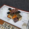 Terraforming Mars - Compatible bronze, silver and gold metal cubes 11