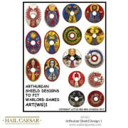 Hail Caesar - The Age of Arthur - Arthurian Shield Design 1