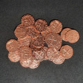 Pirate copper metal coins for board games / role-play games 7