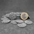 Pirate antique silver metal coins for board games / role-play games 6